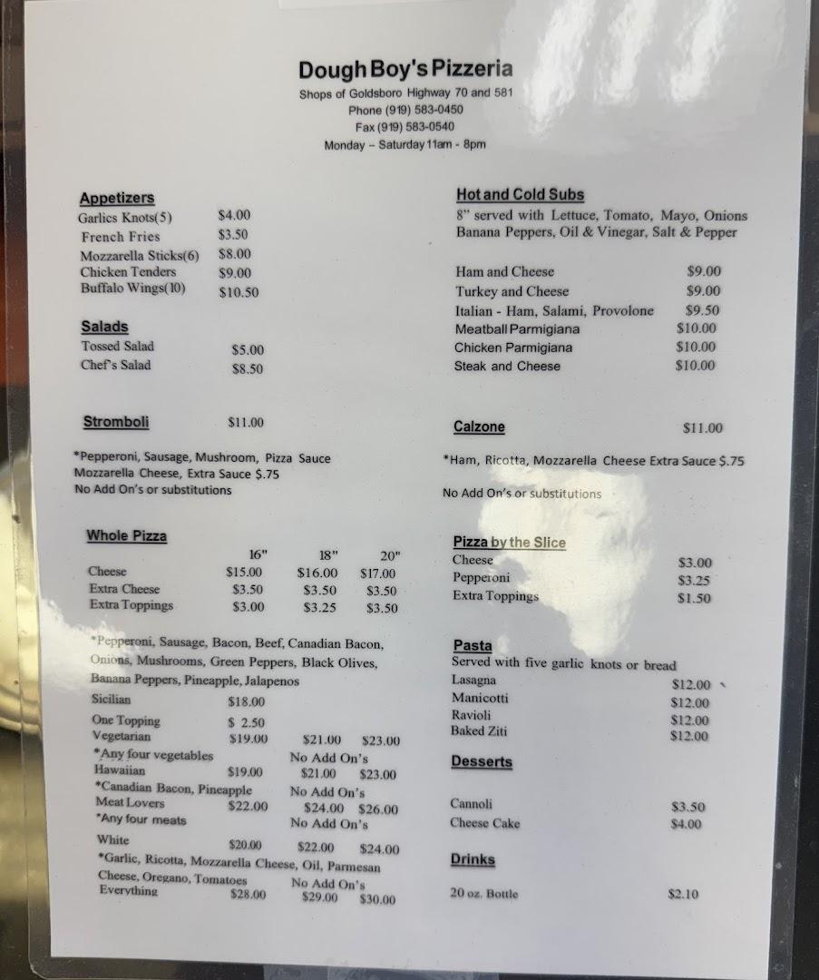 Doughboy's Pizzeria