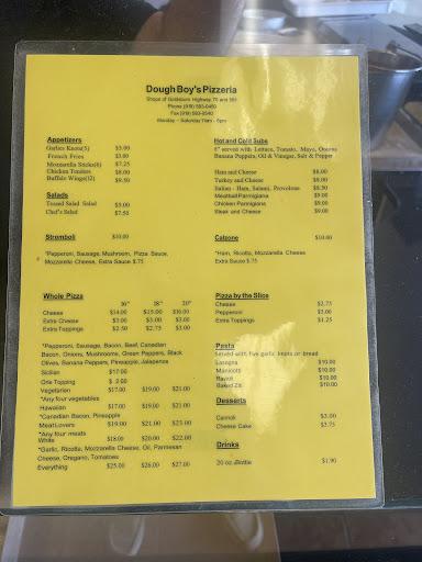Doughboy's Pizzeria Menu image 9